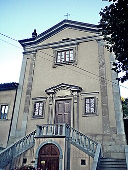 Oratory of St.Nicholas, in the main village of San Quirico.