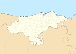 Arredondo is located in Cantabria