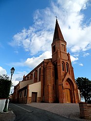 The church in Saint-Jean-Lherm