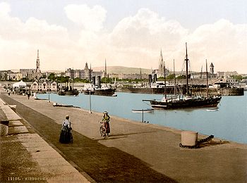 Dún Laoghaire in the 1890s