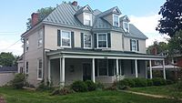 The Sigma Sigma Sigma house at the University of Virginia.