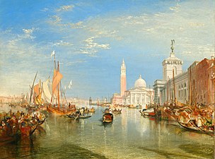 Venice: The Dogana and San Giorgio Maggiore, c. 1834, National Gallery of Art, Washington D.C.