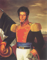 Vicente Guerrero, insurgent general who signed onto the Plan of Iguala