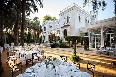 Villa Luisa, former house of Don Herman Bemberg, now open for private & corporate events under the family management. Manuel Siurot 1. Designed by Vicente Traver.