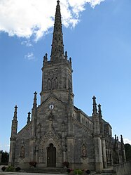 The church in Saint-Julien-Beychevelle