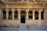 Gautamiputra vihara at Pandavleni Caves built in the 2nd century CE by the Satavahana dynasty