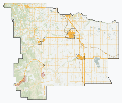 Foothills County is located in Foothills County