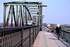 Steg an der Nordbahnbrücke