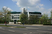 ASEAG-Zentrale im Gewerbegebiet Hüls