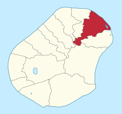 Anabar District within Nauru
