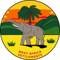 Badge of the British West African Settlements