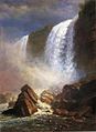 Falls of Niagara from Below by Albert Bierstadt, 1869
