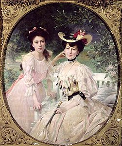Madame Collas et sa fille, 1903, Paris, Musée d'Orsay.
