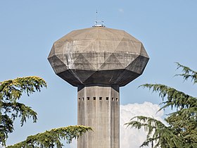 Water tower (Chateau d'eau) of the Marchant Hospital