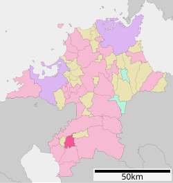 Location of Chikugo