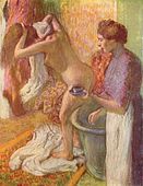 Edgar Degas, After the Bath, ca. 1890