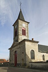 The church in Échalot