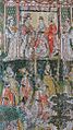 Emperor and empress, Fresco from the Temple of Enlightenment - Life of Buddha, Song dynasty.