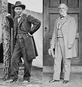 Brady's photos of generals Ulysses S. Grant and Robert E. Lee