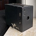 Kodak Brownie No. 2A, Model A (1909-1911), used by Bernice Palmer aboard RMS Carpathia