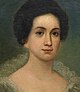 Portrait painting of Lucretia Clay