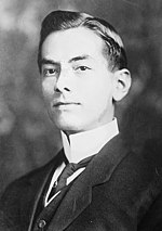 Formal photo of a young Quezon