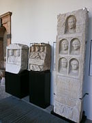 Roman funerary stele, 1st century AD.