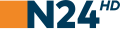 Logo von N24 HD vom 12. September 2016 bis 18. Januar 2018