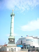 The July Column and the Opera de la Bastille.