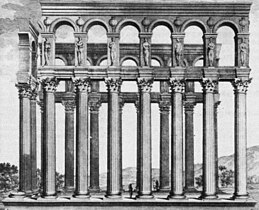 Piliers de Tutelle, Gallo-Roman portico demolished in 1677, France