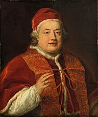 Clement XIII, c. 1758, Gemäldegalerie Alte Meister, Kassel