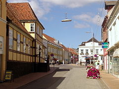 Rudkøbing market place