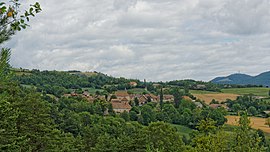 A general view of Saint-Martin-de-Clelles