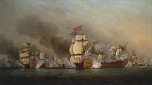 The Battle of Cape Finisterre, 1747