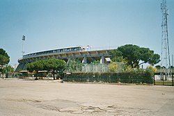 Exterior view of the Stadio Adriatico, taken in 2005.