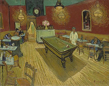 The Night Café (September 1888) Yale University Art Gallery