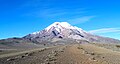 Image 12Chimborazo, Ecuador, whose summit is the point farthest away from the Earth's center (from Mountain)