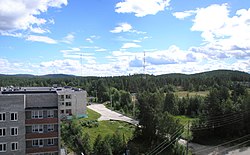 View of Zelenoborsky