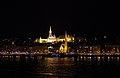 View from Danube in the night