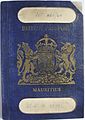 Mauritian passport