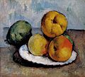 Still Life With Quince, Apples, and Pears by Paul Cézanne, between 1885 and 1887