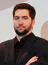 Drew Goddard at the premiere of his film "The Cabin in the Woods"