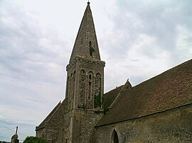 The church in Moulines