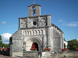 The church in Breuillet