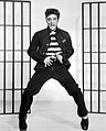 Image 32Elvis Presley was the best-selling musical artist of the decade. He is considered as the leading figure of the rock and roll and rockabilly movement of the 1950s. (from 1950s)