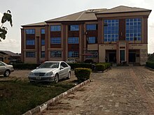 A picture of Ifedayo Oladayo Library of Ekiti State University.