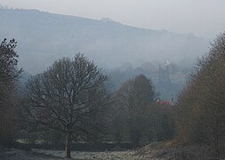 Matlock morning view from east, Lumsdale
