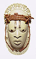 Benin ivory mask, with coral beads, representing Idia, the court of Benin, 16th century (Linden Museum, Stuttgart)