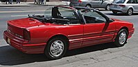 Oldsmobile Cutlass Supreme Convertible (1992–1996)