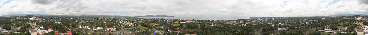 Panoramaansicht von Managua